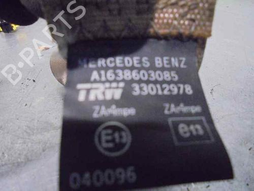 Front right seatbelt MERCEDES-BENZ M-CLASS (W163) ML 270 CDI (163.113) | BP8724303I25