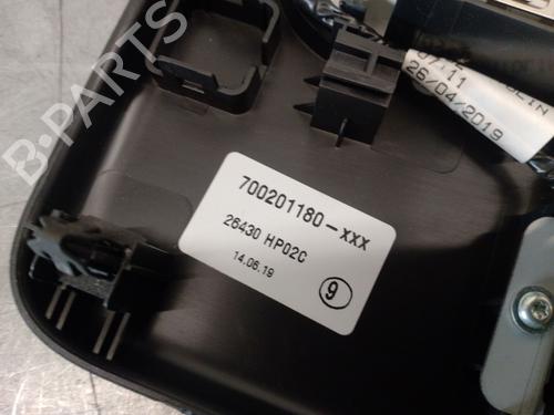Interior roof light NISSAN QASHQAI II (J11, J11_) 1.5 dCi | BP26651148I8 