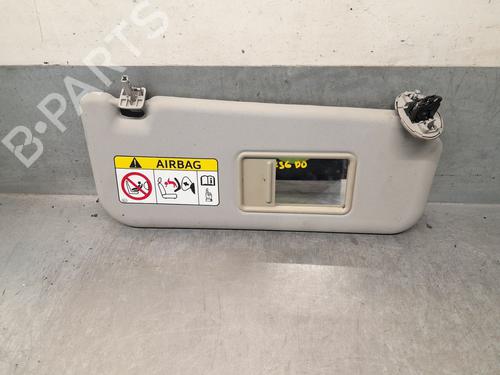 Used Left sun visor Left sun visor TOYOTA VERSO (_R2_) 1.6 D4-D (WAR20_) (112 hp) 36393476 36393476