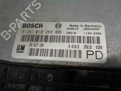 Engine control unit (ECU) OPEL ZAFIRA A MPV (T98) 2.0 DTI 16V (F75) | BP6477556M57 