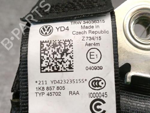 Rear left seatbelt VW SCIROCCO III (137, 138) 2.0 TDI | BP26327924I29 