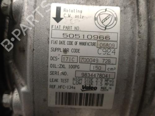 AC compressor ALFA ROMEO 159 (939_) 1.9 JTDM 16V (939AXC1B, 939AXC12) | BP39428566M34 - Image 6