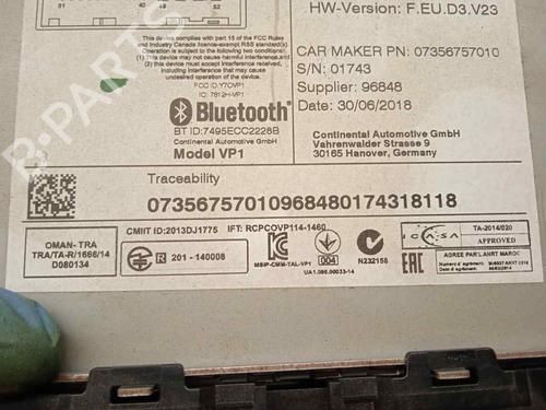Radio FIAT TIPO Estate (356_, 357_)  | BP11915065E6 