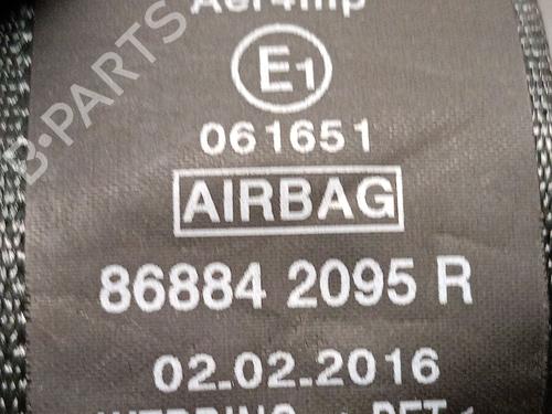 Front right seatbelt RENAULT KADJAR (HA_, HL_) 1.2 TCe 130 (HLMR) | BP40526584I25 - Image 5