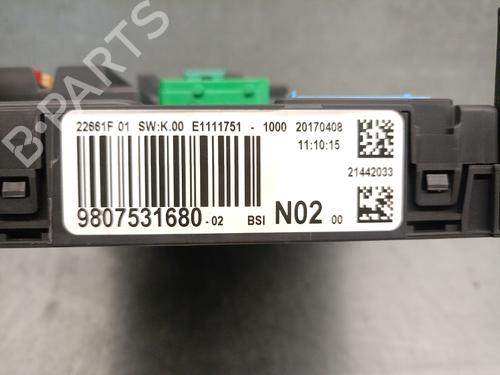 Fuse box PEUGEOT 208 I (CA_, CC_) | BP31043540E1