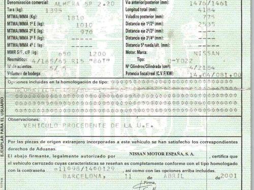 Rat NISSAN ALMERA II Hatchback (N16) 2.2 Di | BP27596637C49 - Image 6