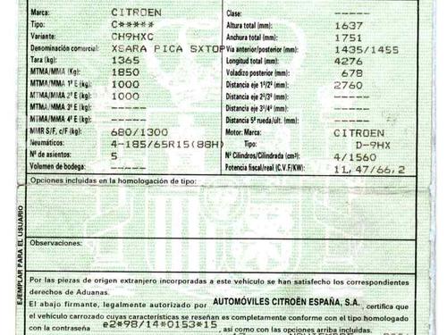 Brake master cylinder CITROËN XSARA PICASSO (N68) 1.6 HDi | BP8134753M77 