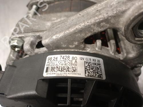 Alternator PEUGEOT 3008 II SUV (MC_, MR_, MJ_, M4_) 1.5 BlueHDi 130 | BP24446149M7 