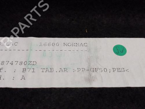 Rear parcel shelf CITROËN C4 II (NC_) 1.6 HDi 90 | BP29043127C85 