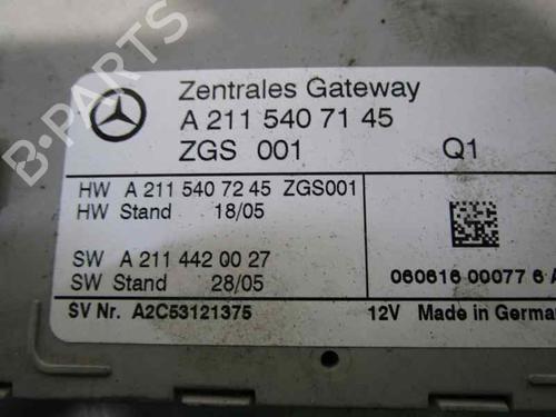 Electronic module MERCEDES-BENZ E-CLASS (W211) E 200 CDI (211.007) | BP12186557M83 
