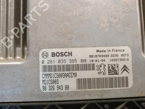 Engine control unit (ECU) CITROËN C4 CACTUS 1.5 BlueHDi 100 | BP36074813M57 - Image 4