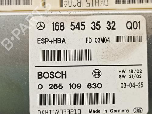 Control unit MERCEDES-BENZ A-CLASS (W168) A 140 (168.031, 168.131) | BP13626820M11 