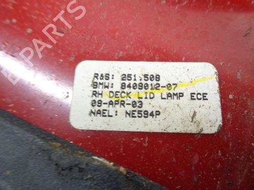 Right taillight BMW X5 (E53) 4.4 i | BP8328609C35 