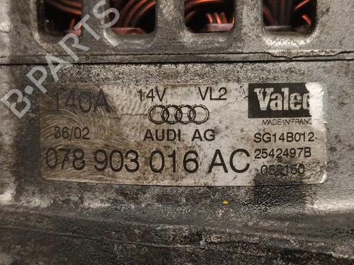 Alternator AUDI A4 B6 (8E2) 2.5 TDI | BP31356292M7