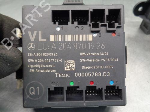 Comfort control module MERCEDES-BENZ C-CLASS (W204) C 320 CDI (204.022) | BP8369371M56 