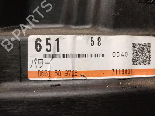 Front right window mechanism MAZDA 2 (DE_, DH_) 1.5 (DE5FS) | BP31022502C23