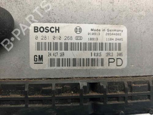 Engine control unit (ECU) OPEL ZAFIRA A MPV (T98) 2.0 DTI 16V (F75) | BP9295081M57 