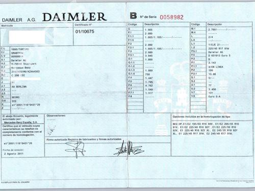 Brugte MERCEDES-BENZ C-CLASS (W204) C 220 CDI (204.008) (170 hp) 4344207