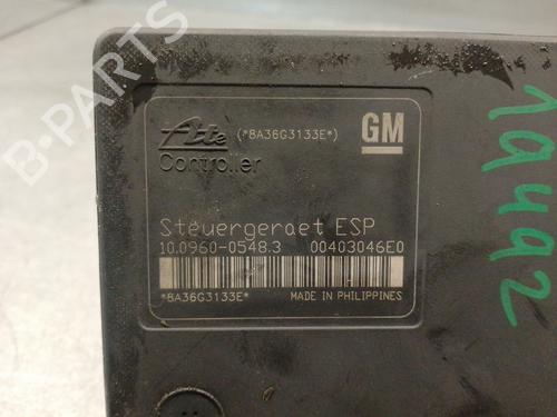 ABS pump OPEL ASTRA H GTC (A04) 1.9 CDTi (L08) | BP16777083M43 