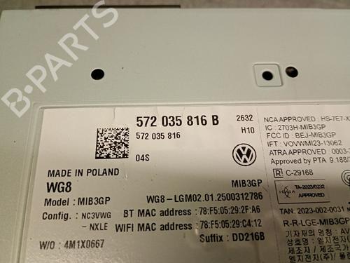 Electronic module VW GOLF VIII (CD1, DA1) 1.5 eHybrid | BP31907334M83