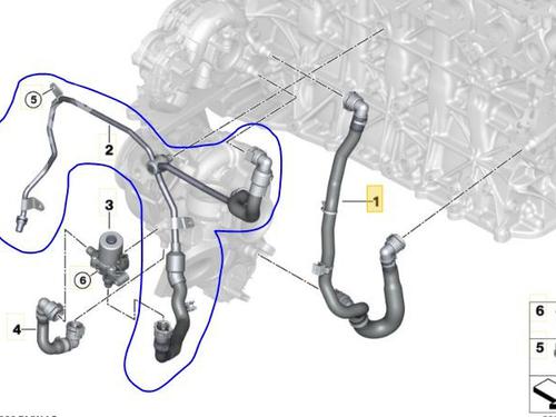 Pipe BMW X6 (G06, F96) xDrive 40 d Mild-Hybrid | BP28808860M125 