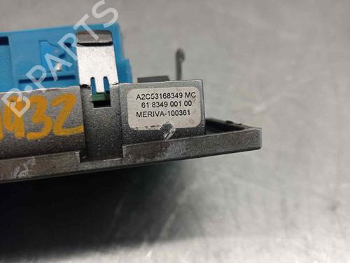 Climate control OPEL MERIVA A MPV (X03) 1.7 CDTI (E75) | BP9371378I5 