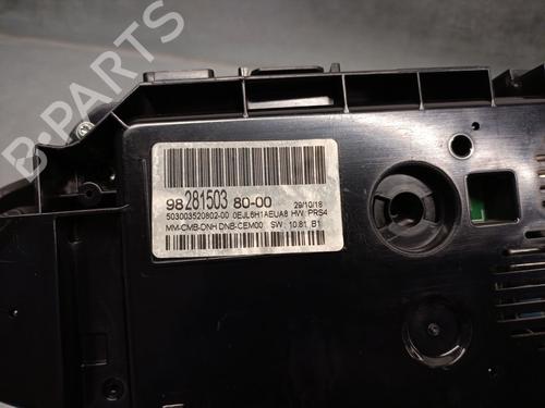 Instrument cluster PEUGEOT 3008 II SUV (MC_, MR_, MJ_, M4_) 1.5 BlueHDi 130 | BP24394380C47 