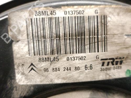 Servo brake PEUGEOT 207 (WA_, WC_) 1.4 HDi | BP29372694M42 
