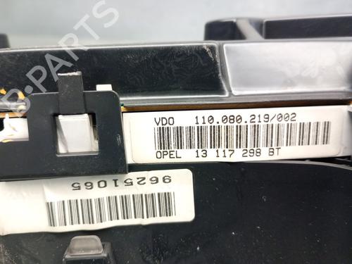 Instrument cluster OPEL ASTRA G Hatchback (T98) 2.2 DTI (F08, F48) | BP25605021C47 