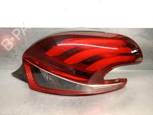 Used Right taillight PEUGEOT 208 I (CA_, CC_) 1.2 THP 110 (110 hp) 25236774