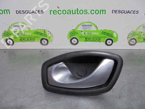 Used Front left interior door handle RENAULT LAGUNA III (BT0/1) 1.5 dCi (BT00, BT0A, BT0T, BT1J) (110 hp) 3216342