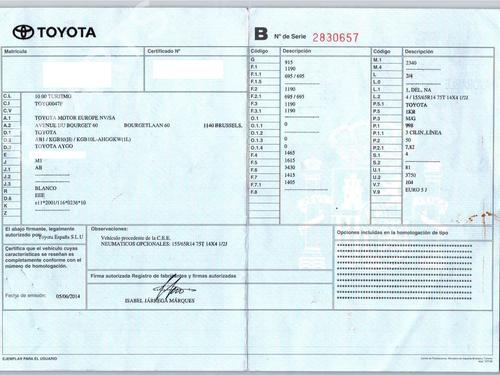 Headlight switch TOYOTA AYGO (_B1_) 1.0 (KGB10_, KGB10R) | BP36503670I24 - Image 5
