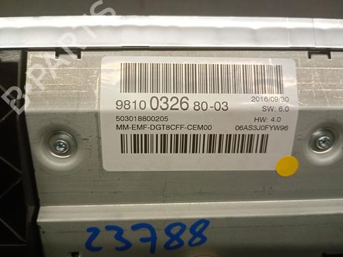 Display monitor PEUGEOT 3008 II SUV (MC_, MR_, MJ_, M4_) 1.2 THP/ PureTech 130 (MRHNSM, MRHNSU, MRHNSJ, MRHNYW,... | BP29697293C48