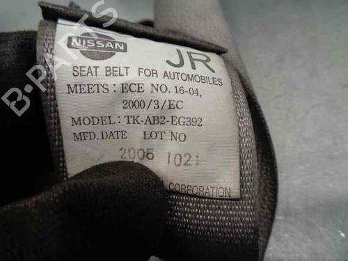 Front right seatbelt NISSAN X-TRAIL I (T30) 2.2 dCi | BP8725289I25 