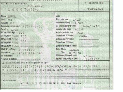 Gearbox OPEL ASTRA G Hatchback (T98) 1.7 DTI 16V (F08, F48) | BP2056085M3 
