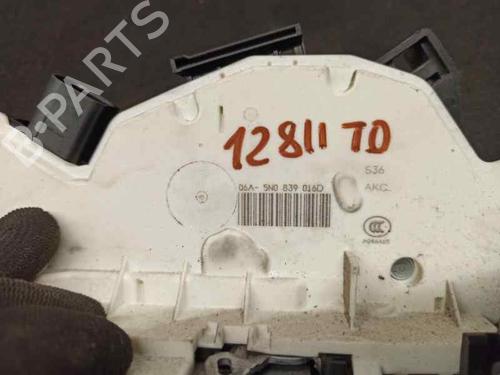 Rear right lock SKODA FABIA II (542) 1.2 12V | BP7163042C99 