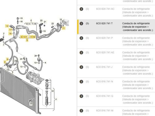 AC pipe SEAT TOLEDO IV (KG3) 1.6 TDI | BP30338271M126