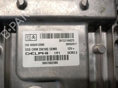 Engine control unit (ECU) CITROËN C5 III Break (RW_) 2.0 HDi 165 | BP37684813M57 - Image 4