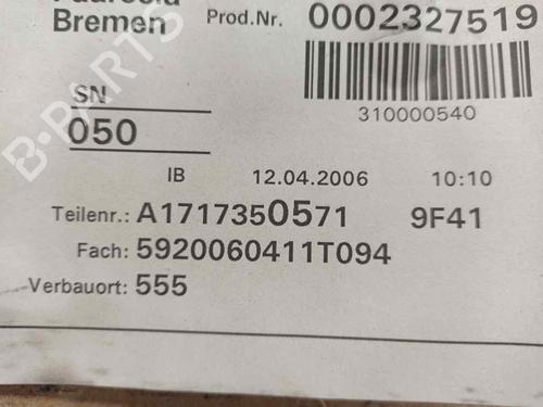 Front right panel MERCEDES-BENZ SLK (R171) 200 Kompressor (171.445) | BP11026750C59 