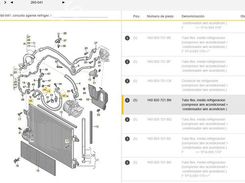 AC pipe SEAT LEON (1P1) 2.0 TDI 16V | BP29583800M126 