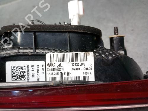 Right taillight HYUNDAI i20 II (GB, IB) 1.0 T-GDI | BP28481143C35