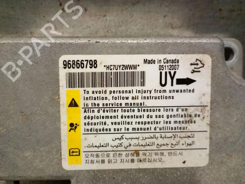 ECU airbags CHEVROLET CAPTIVA (C100, C140) 2.0 D 4WD | BP23501590M53 