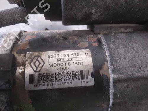 Starter RENAULT KANGOO / GRAND KANGOO II (KW0/1_) 1.5 dCi 70 (KW0V, KW0A) | BP9833787M8 