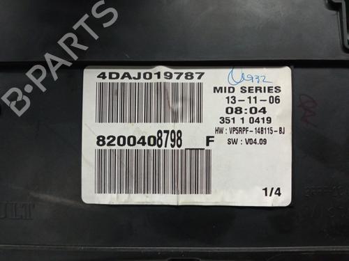 Instrument cluster RENAULT MEGANE II (BM0/1_, CM0/1_) 1.9 dCi | BP24236854C47 