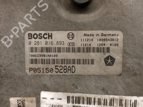 Engine control unit (ECU) LANCIA VOYAGER MPV (404_) 2.8 CRD (RT, 53) | BP39381805M57 - Image 2