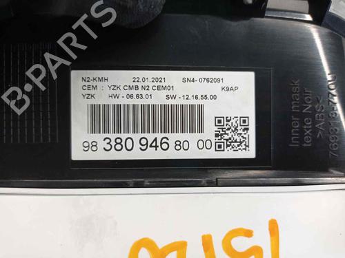 Instrument cluster PEUGEOT PARTNER Box Body/MPV (K9)  | BP12132082C47 