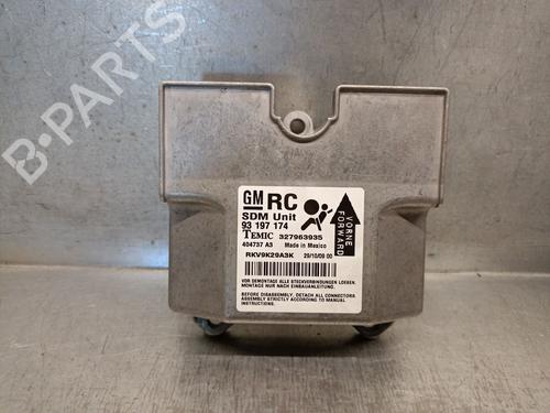 Kollisjonspute styreenhet OPEL ASTRA H GTC (A04) 1.9 CDTi (L08) (150 hp) 20692347