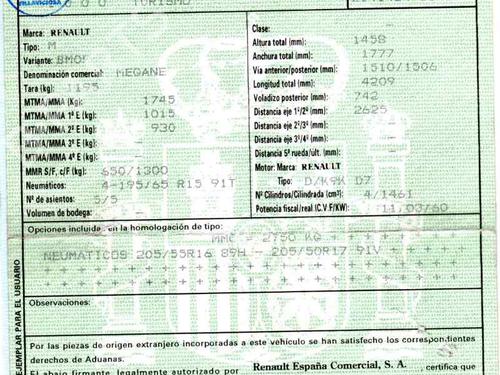 Høyre bremsekaliper foran RENAULT MEGANE II Saloon (LM0/1_) 1.5 dCi (LM0F, LM0T, LM2B) | BP11612848M104 
