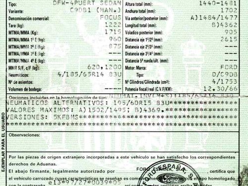 Injector FORD FOCUS I Saloon (DFW)  | BP8291601M100 