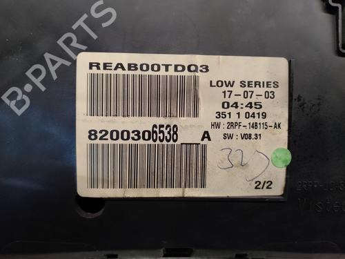 Instrument cluster RENAULT MEGANE II (BM0/1_, CM0/1_) 1.5 dCi (BM02, BM13, BM2A, CM02, CM13) | BP16640597C47 